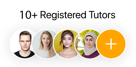 Registered Tutors with profile pictures